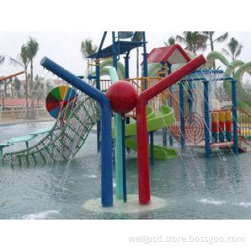 Water Pool Toys 3 Color Iron Pillars Spray  For Children